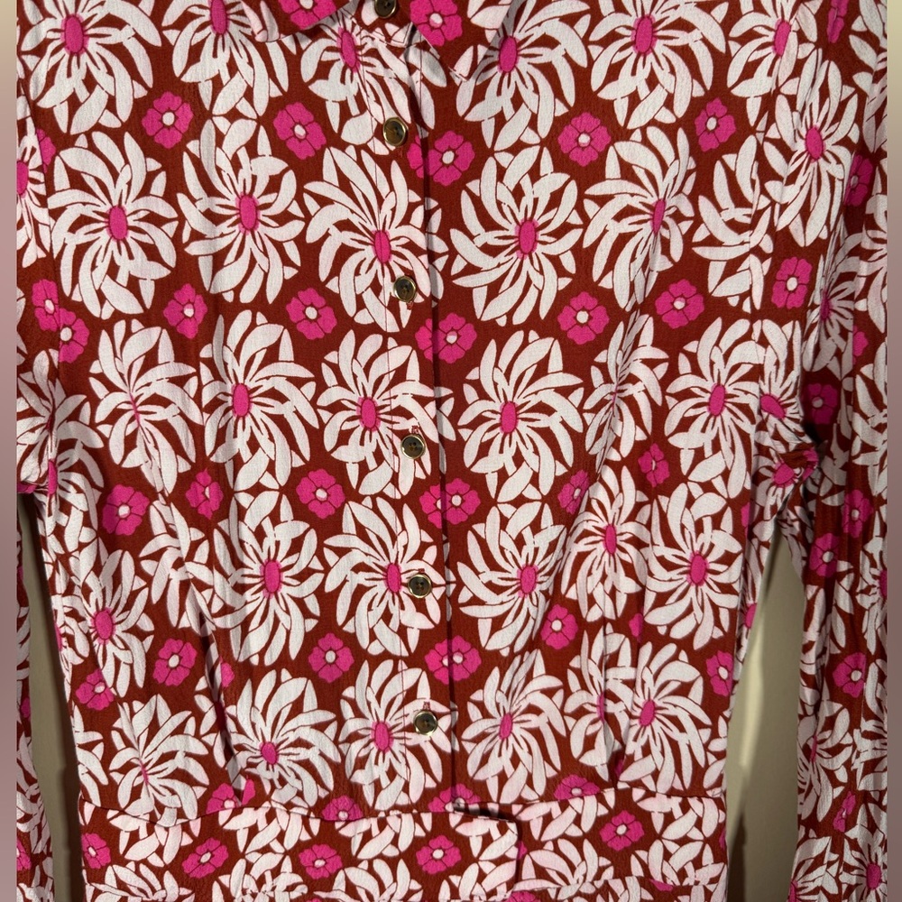 Anthropologie Loveland Jumpsuit size 4 - Picture 5 of 10